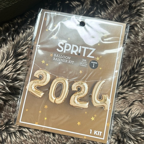 Spritz Holiday Nwt Spritz Balloon Banner Kit 224 Poshmark